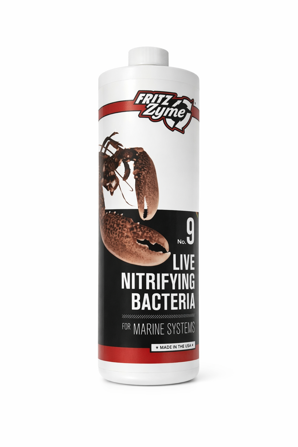 FritzZyme 9 Live Nitrifying Bacteria – Bio-Filter Support for Lobster Tanks and Seafood Systems